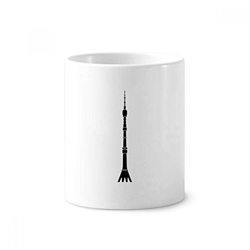 Porte-stylo Moscou Ostankino en céramique pour ranger un bureau encombré