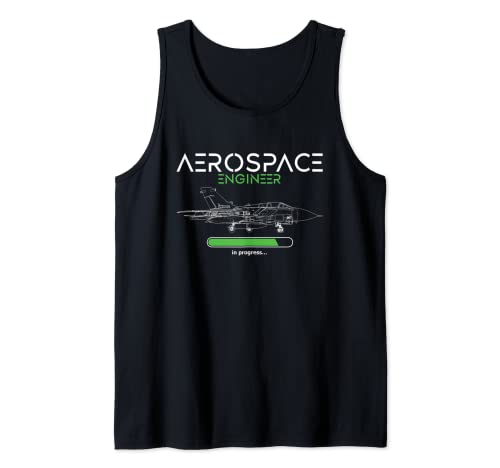 Ingeniero Aeroespacial Aviación Avión Piloto Avión Aeródromo Camiseta sin Mangas