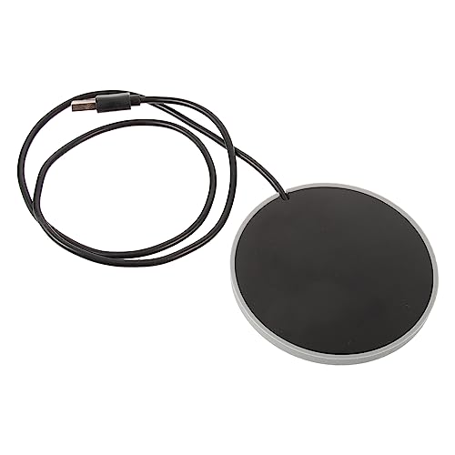 LIFKOME Calentador de Tazas USB Automático para Café y Leche Coaster de Calentamiento de Bebidas Diseño Compacto y Ligero para Oficina y Uso Diario de Limpiar y Portátil