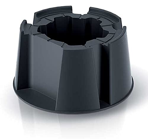 Standfuss Untersetzer Sockel Ständer für Regentonne Regenfass Tegenspeicher schwarz Ø 61cm Höhe 31cm