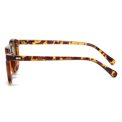 Image of Vintage Polarized Sunglasses for Men Women Round Retro Classic Fashion Eyewear UV400 Protection Sun Glasses
