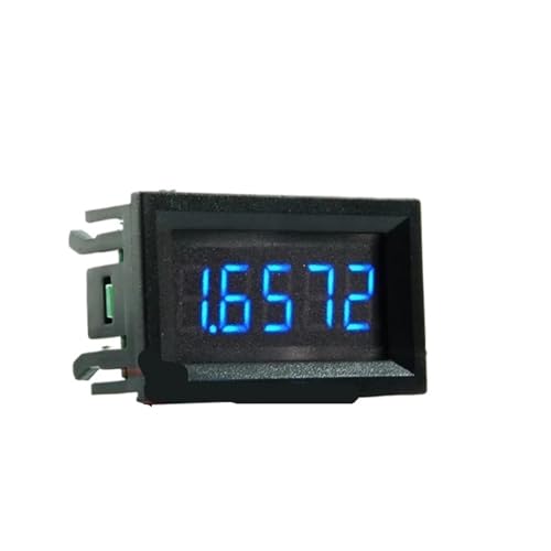 Ampèremètre LED bleu 0-50mA idéal pour surveiller vos projets électroniques et circuits DIY