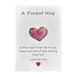 ❣ ❣ Largement applicable : partagez votre cœur avec cette carte de poche qui se déplie en un câlin chaleureux. Parfait pour les vacances, les anniversaires, la fête des mères, les remises de diplômes et les anniversaires. Emportez-le partout et surprenez vos proches avec un câlin instantané.