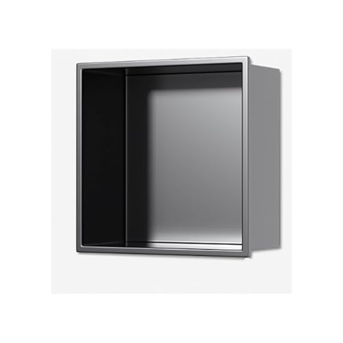Niche de douche acier inoxydable étagère encastrée moderne cloison sèche - 2