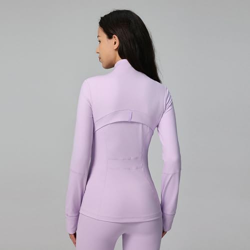 Chaqueta de yoga que estiliza tu figura en el gimnasio rosa L 5