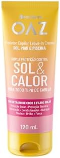 OAZ Protetor Solar Capilar Leave-in Creme 120ml