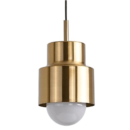 Lustre industriel E27 et suspension luminaire en métal noir pour plafond de salon design