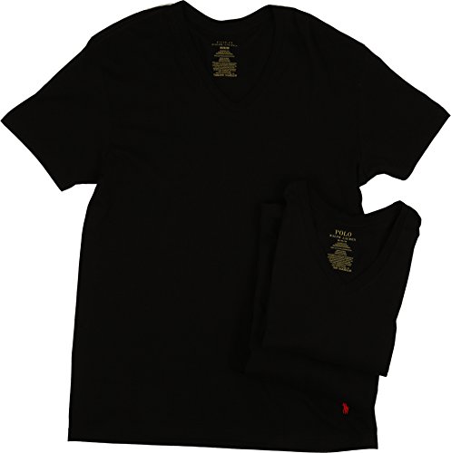Polo Ralph Lauren 3-Pack V-Neck T-Shirt Black XL