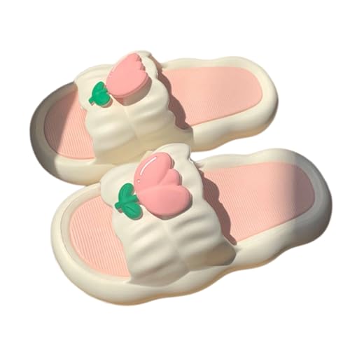 Shower Slippers Sandals Women Flower Slippers Tulip Cute Y2k Kawaii Aesthetic Shower Flip Flops Women Flats Indoor Beach Travel Pool