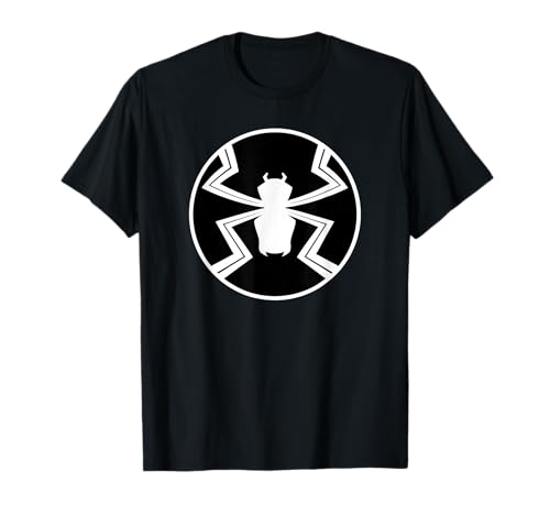 Marvel Comics Retro Classic Agent Venom White Outline Logo T-Shirt