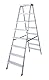 Krause Doppelleiter Dopplo, 2 x 8 Stufen, 120373