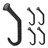 Crochets muraux de style vintage : la surface est brossée et pour un confortable, matériau épaissi, suffisamment robuste, crochets muraux