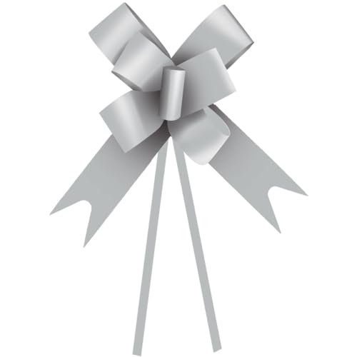 Laço Pronto, Liso, 48mm, Prata, Pacote com 10 unidades, Cromus