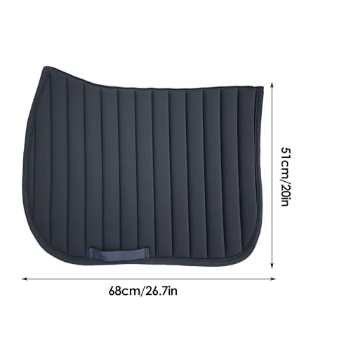 Tapis de selle poney ergonomique qui évite les blessures dues à la sueur