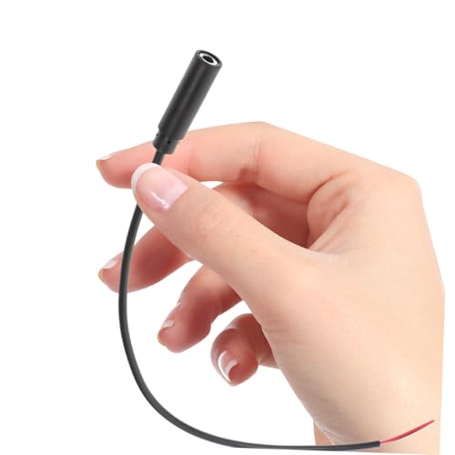 Cable audio con conector Jack 3.5mm hembra a cable sin terminal miniatura 4