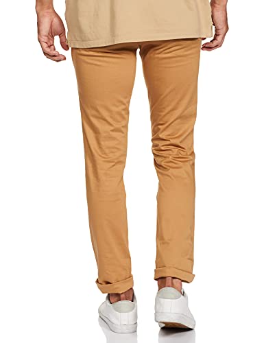 Image of Park Avenue Men's Cotton Blend Dobby Pattern Neo Fit Flat Front Chinos