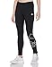 adidas GM5535 W Fav Q1 Leg Leggings Donna Black/White XS