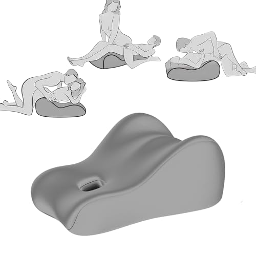 Liebeskissen für Paare-Sex Kissen FüR Die Paare Memory Foam Keilkissen Mit Ergonomischer StüTzfunktion 48×41×23cm Liebeskissen FüR Sex Erotik Kissen & Ramps Gesäß- Und Po-StüTzkissen FüR IntimitäT