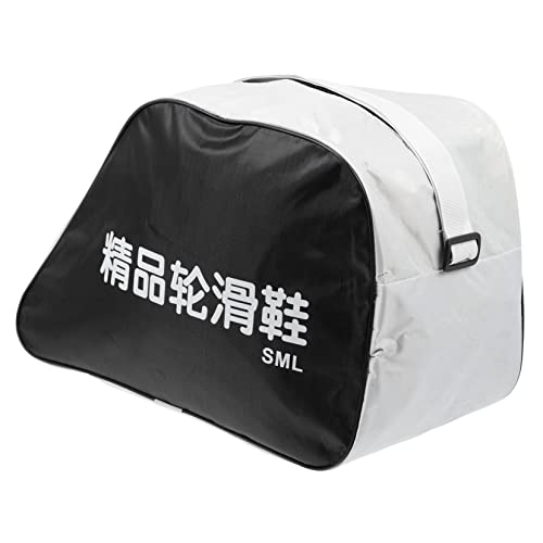 Abaodam Portable Ice Skate Bag Durable Handheld Skate Pouch for Convenient Storage and Protection for Ice Skating Roller Skates and Quad Skates Design