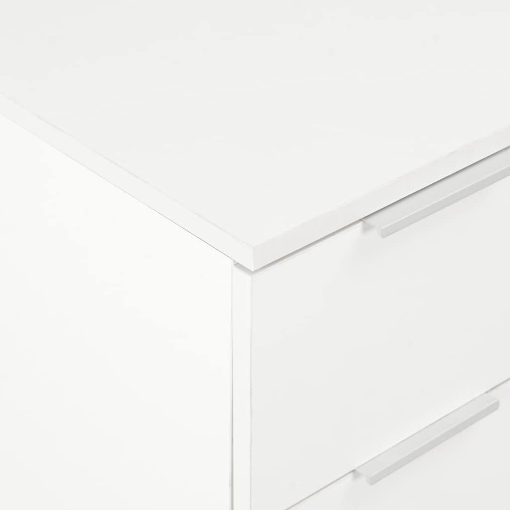 Amazon｜モダンホワイト高光沢チェスト 60x35x76cm 寝室収納 