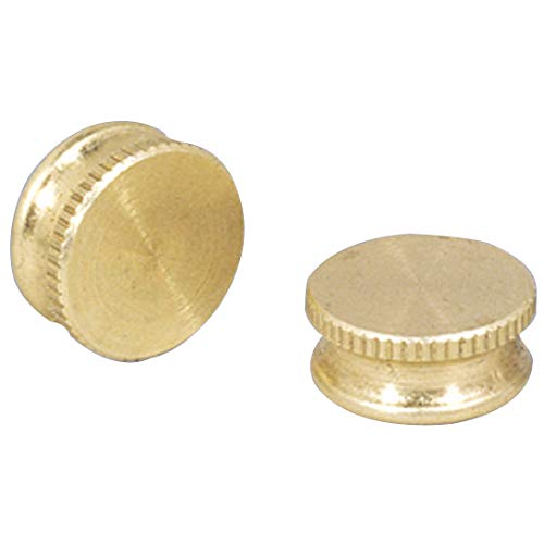 Westinghouse Lighting Lamp Lock-Up Caps, Brass