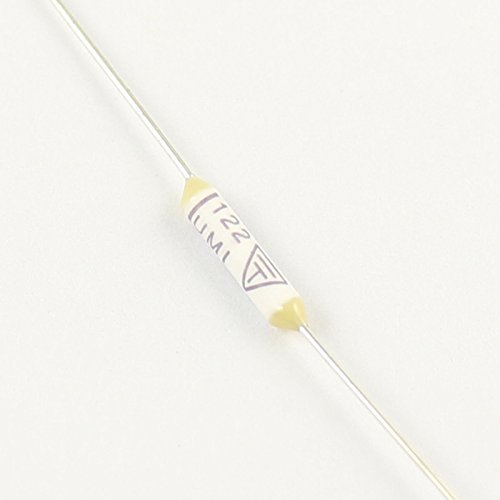 20/Packs 115C Microtemp Thermal Fuse Axial Type 122 Tf Cutoff 115C 2A 250V Vigor_Source #TOP1