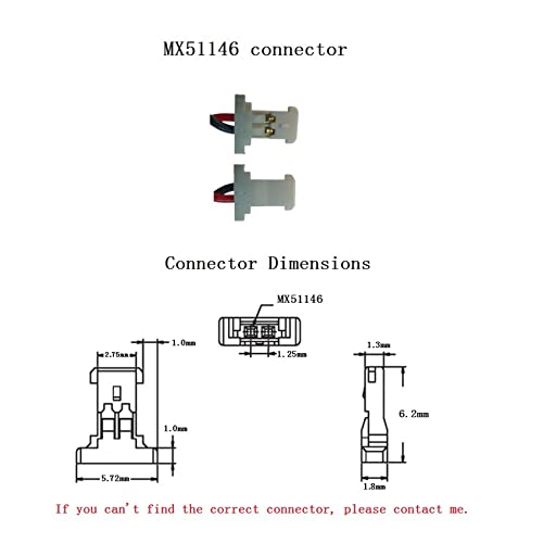 Ljcell Cmos Ml1220 Battery For Dell Xps 13 15 9343 9350 9360 9365 Bios Rtc Ml1220 Battery With 2 Wire Cable And Connector #TOP2