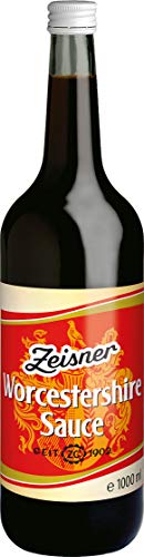 ZEISNER Worcestershire Sauce 1000 ml | 1l (1er Pack)