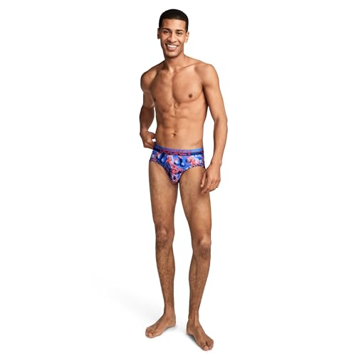 Jockey Men's Underwear Infinite Cool Microfiber Stretch Brief - 3 Pack, Solar Flare, S - image 4
