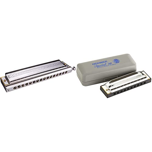 Hohner Chromonica 64 en Tonalité C & Hohner Inc. 560BX BF Special 20 Harmonica C One Size c - Les Beatles, Paul McCartney, John Lennon, RIngo Starr, George Harrison Hohner Chromonica 64 en Tonalité C & Hohner Inc. 560BX BF Special 20 Harmonica C One Size c