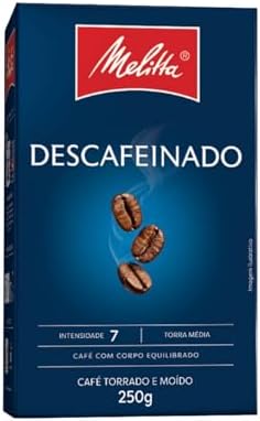 Café Descafeinado Melitta Vácuo 250g