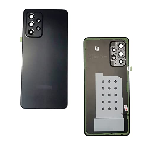 GNLKYZWV A52 5G Back Cover Replacement Rear Battery Housing Door Parts for Samsung Galaxy A52 5G A526U 6.5 Inch (not ok for A52s) (Black)