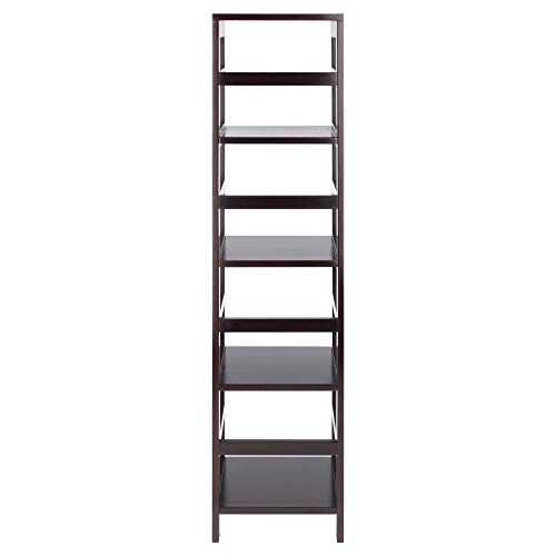 Winsome Wood Leo model name Shelving, Small, Espresso