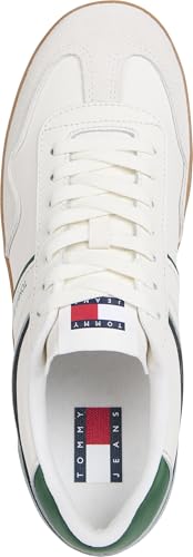 Baskets homme Tommy Jeans Ref 65183 YBI Ivoire - E - 43