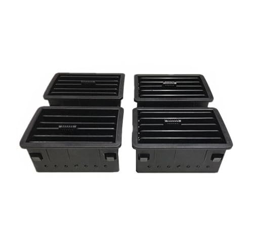Salida Aire Acondicionado Para Holden Para Rodeo Pickup 1997-2002 4 Uds. Kit De Reparación De Rejillas De Salida De Aire Acondicionado A/C Salida Aire Coche