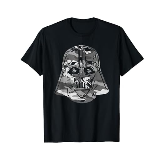 Star Wars Darth Vader Grey Camo Helmet Camiseta