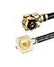 POBADY 2PCS U.FL IPEX IPX Male to U.FL IPEX IPX Female Cable 20