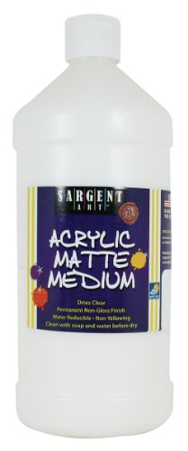 Sargent Art 22-8817 32-Ounce Acrylic Matte Medium Sargent Art 22-8817 32-Ounce Acrylic Matte Medium