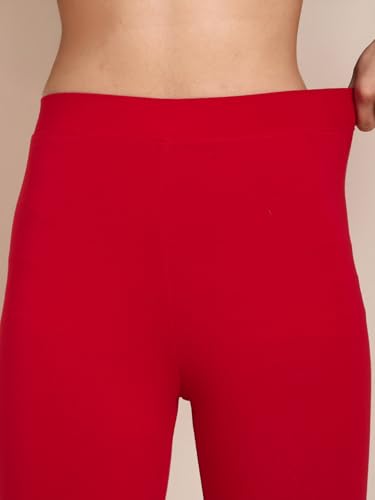 Image of TWIN BIRDS Women Viscose Ankle Leggings | Stretchable Kurti Wear Bottom