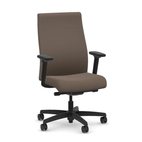 Image of HON Ignition 2.0 Ergonomic Office Chair, Lumbar Support, Desk Chair, Bark