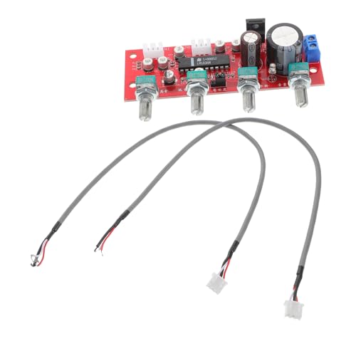 CIMAXIC Volume Control Board for Audio Amplifier Tone Bass Control Module Lm1036 Fix Potentiometer Version