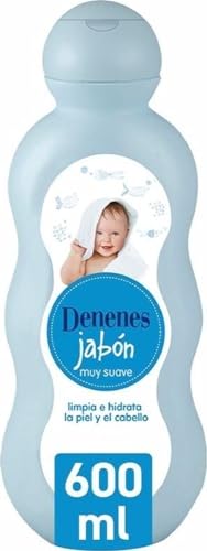 Denenes Original - Gel Champú con Karité y Petit Grain, Suavidad e Hidratación para Piel y Cabello, con 93% de Ingredientes de Origen Natural - 600 ml