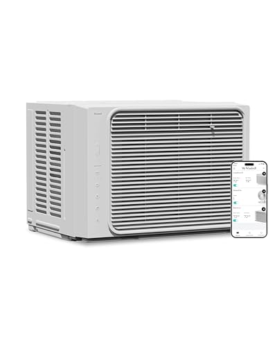 Windmill 5,000 BTU Lite Window Air Conditioner - Cools up to 150 Sq. Ft. - Easy Install, Voice-Enabled, Remote Control & App Control, Energy-Efficient AC Unit for Small Spaces