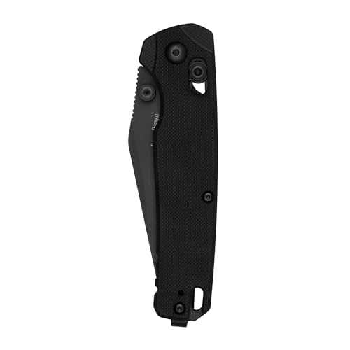Image of Kershaw Bel Air Clip Point Folding Pocket Knife, Magnacut Blade Steel, Black G10 Handle, Pocketclip, Made in the USA