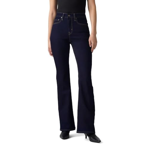 Levi's Women's 726 High Rise Flare Jeans (Also Available in Plus), Cast Shadows (Stretch), 28, Standard