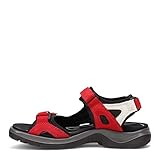 ECCO Mädchen Offroad Sandalen, Chili Red Concrete Black, 35 EU