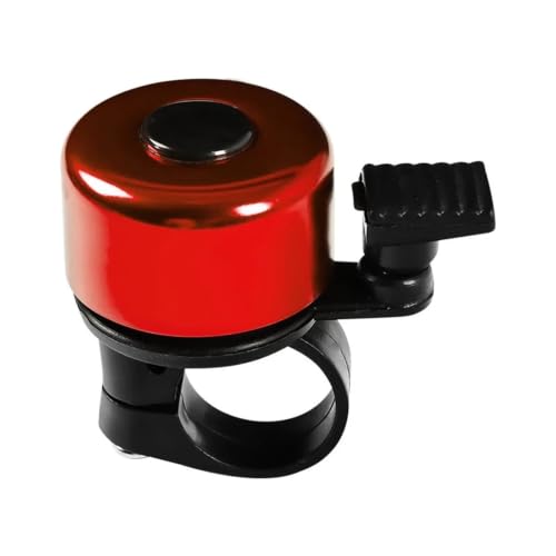 Retro Bike Bell Bicycle Bell Alloy Mountain Road Bike Horn Sound Alarm For Safety Cycling Handlebar Call Accessories(Red)