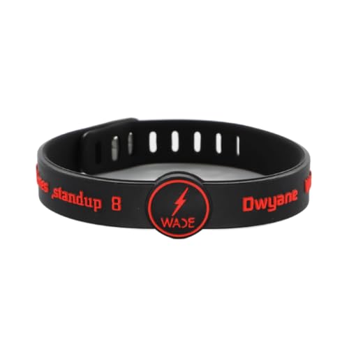 Image of Basketball Legend Wristband Curry Tatum Doncic Morant Iverson Wade Durant Rose Edwards Giannis - Adjustable Silicone Bracelet Sports Fan Collectible Gift for Men Women Teens Lovers and Collectors