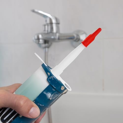 Buses de calfeutrage 12,7 mm avec capuchon rouge UKCOCO pour silicone