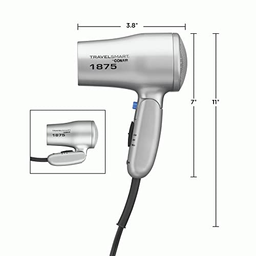 Conair 127NPR 1875 Watt Compact Dual Voltage Travel Hair Dryer thumb #1